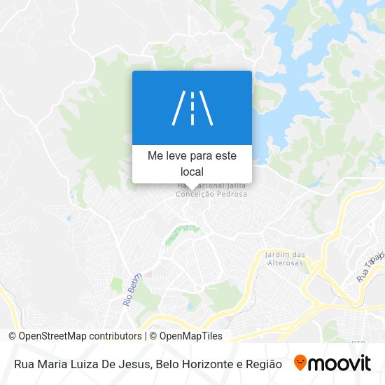 Rua Maria Luiza De Jesus mapa