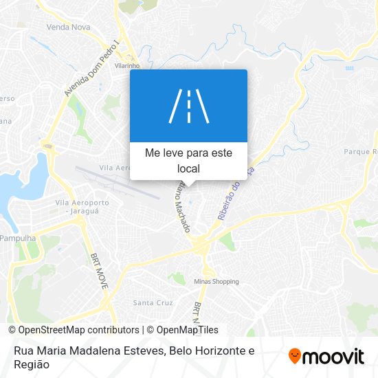 Rua Maria Madalena Esteves mapa