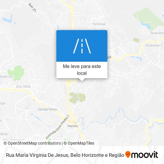 Rua Maria Virgínia De Jesus mapa