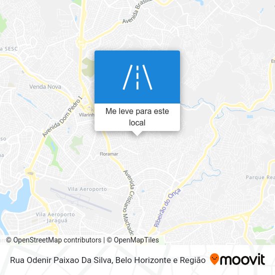 Rua Odenir Paixao Da Silva mapa