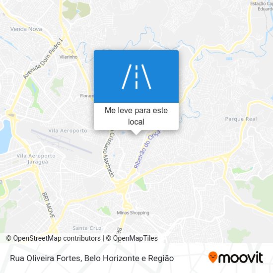 Rua Oliveira Fortes mapa