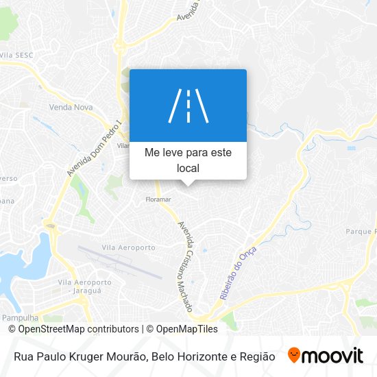 Rua Paulo Kruger Mourão mapa