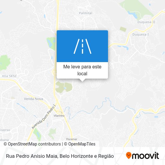 Rua Pedro Anísio Maia mapa