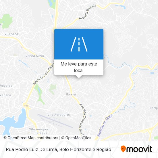 Rua Pedro Luiz De Lima mapa