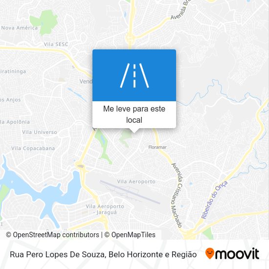Rua Pero Lopes De Souza mapa