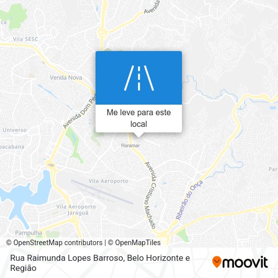 Rua Raimunda Lopes Barroso mapa