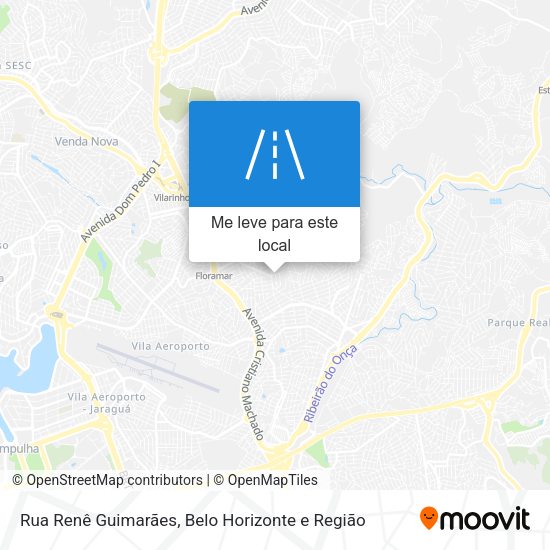 Rua Renê Guimarães mapa