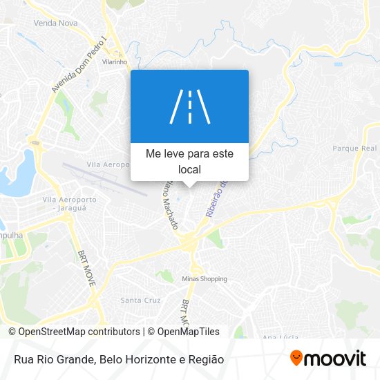 Rua Rio Grande mapa