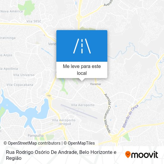 Rua Rodrigo Osório De Andrade mapa