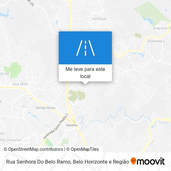 Rua Senhora Do Belo Ramo mapa