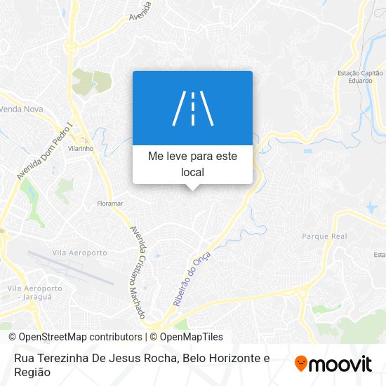 Rua Terezinha De Jesus Rocha mapa