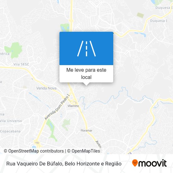 Rua Vaqueiro De Búfalo mapa