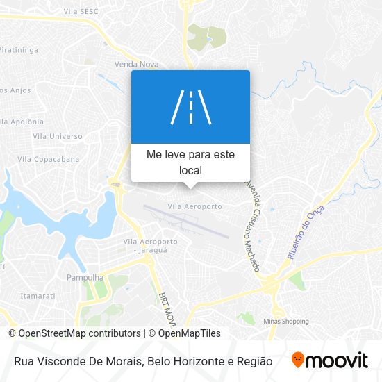 Rua Visconde De Morais mapa