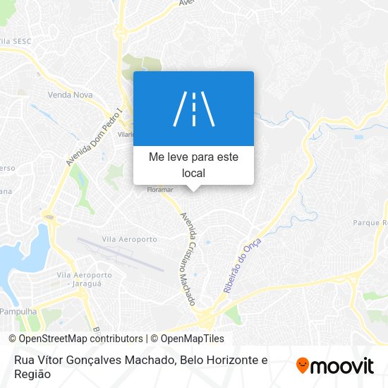 Rua Vítor Gonçalves Machado mapa