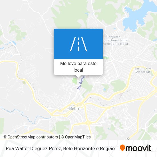 Rua Walter Dieguez Perez mapa