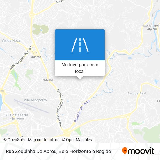 Rua Zequinha De Abreu mapa