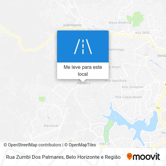 Rua Zumbi Dos Palmares mapa