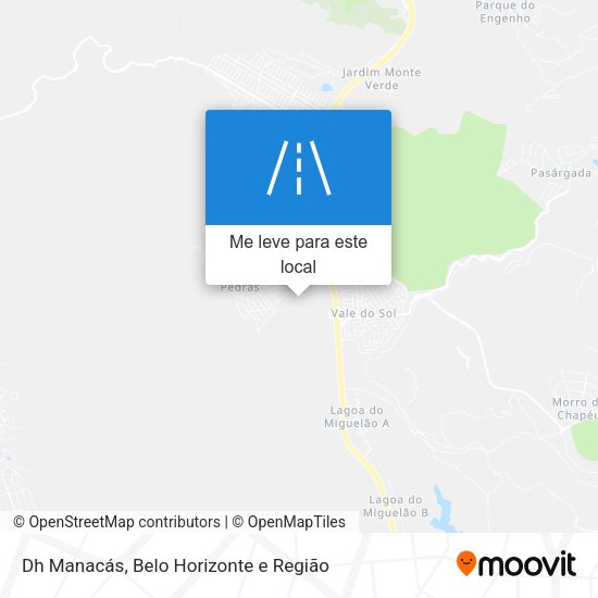 Dh Manacás mapa