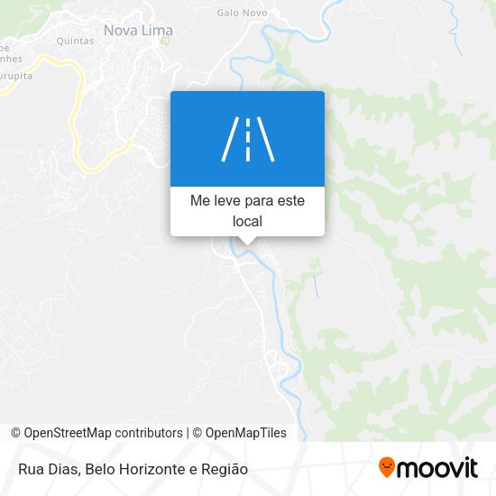 Rua Dias mapa