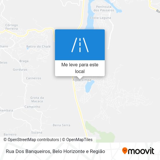 Rua Dos Banqueiros mapa