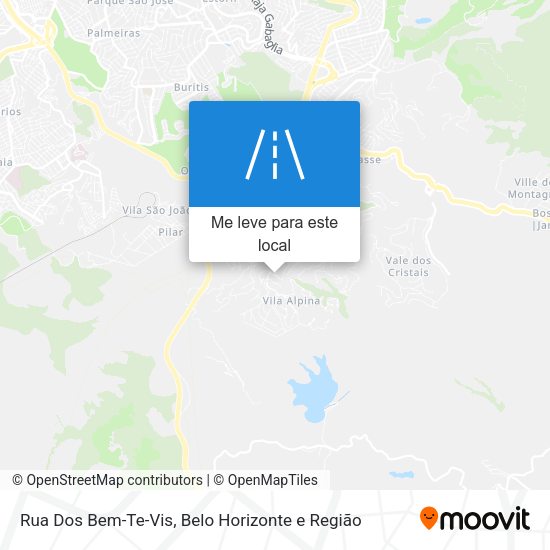 Rua Dos Bem-Te-Vis mapa