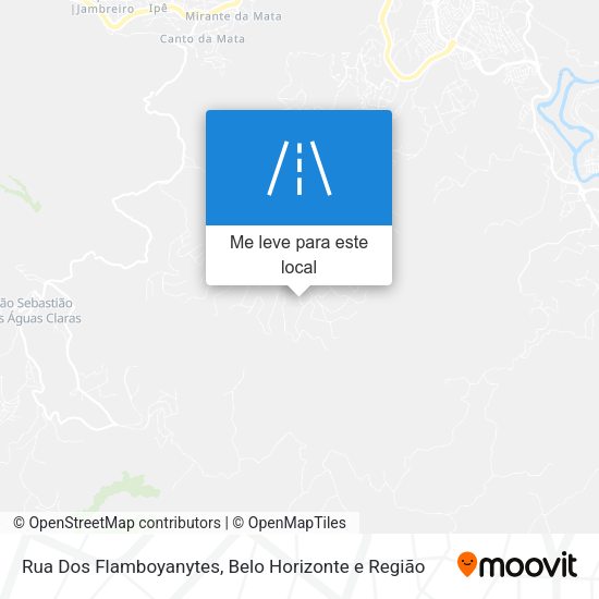 Rua Dos Flamboyanytes mapa