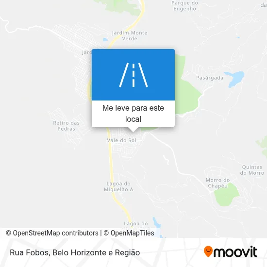 Rua Fobos mapa