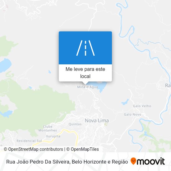 Rua João Pedro Da Silveira mapa