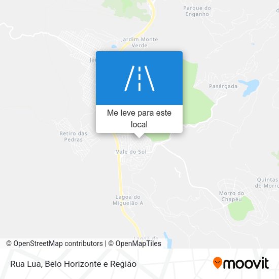 Rua Lua mapa