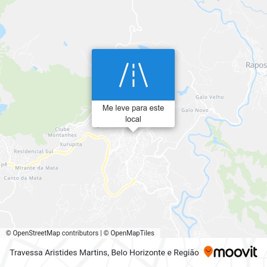 Travessa Aristides Martins mapa