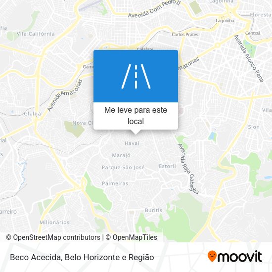 Beco Acecida mapa