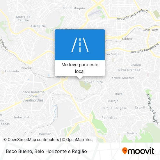 Beco Bueno mapa