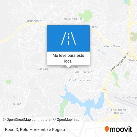 Beco D mapa
