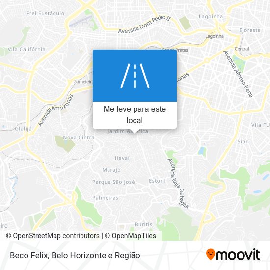 Beco Felix mapa