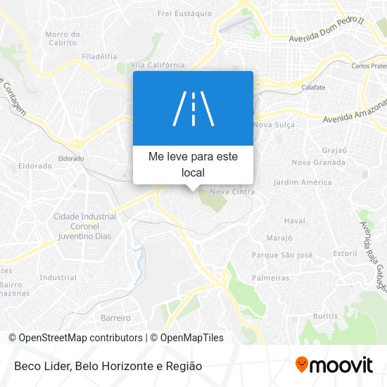 Beco Lider mapa