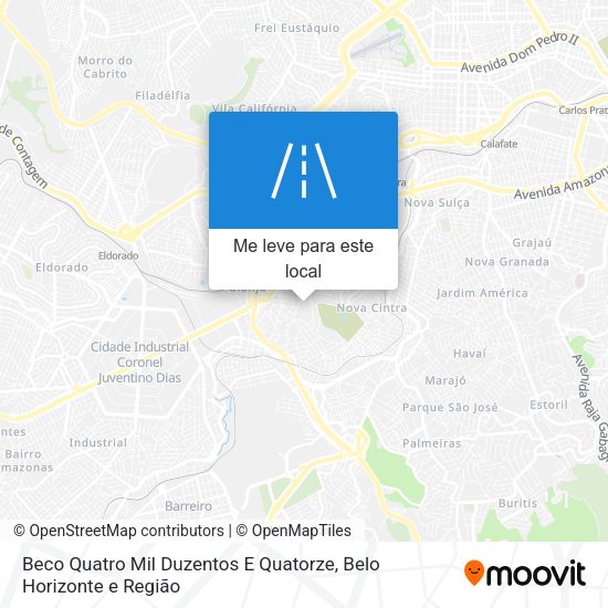 Beco Quatro Mil Duzentos E Quatorze mapa