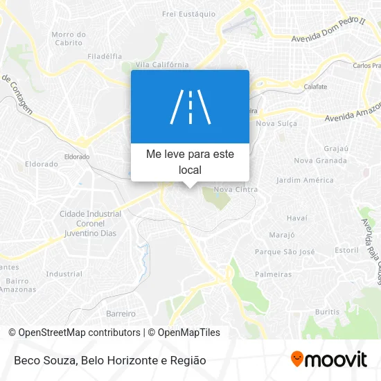 Beco Souza mapa