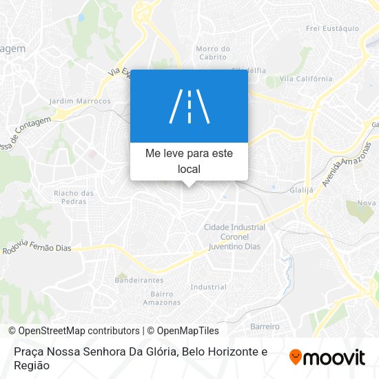 Praça Nossa Senhora Da Glória mapa