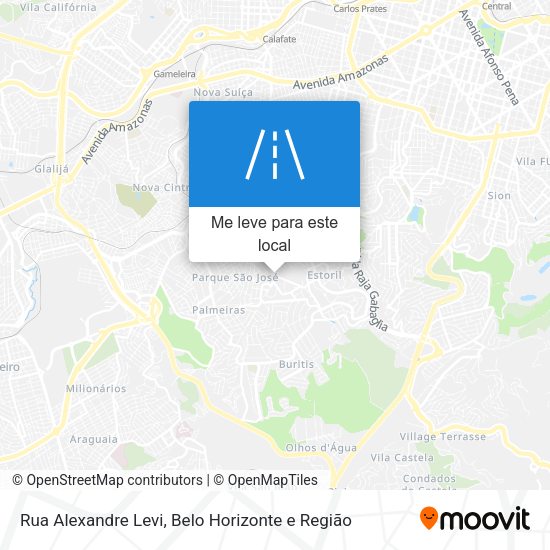 Rua Alexandre Levi mapa