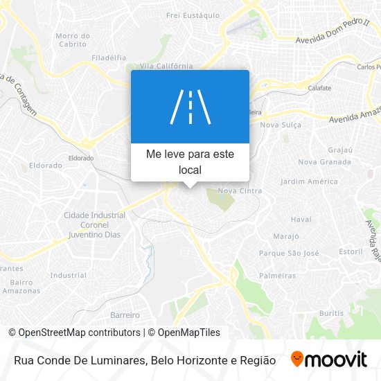 Rua Conde De Luminares mapa