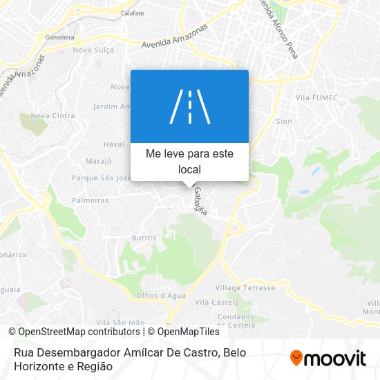 Rua Desembargador Amílcar De Castro mapa