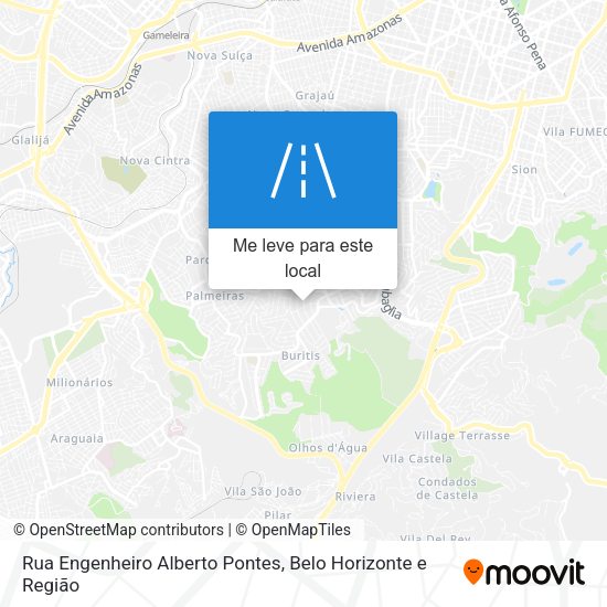 Rua Engenheiro Alberto Pontes mapa