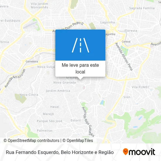 Rua Fernando Esquerdo mapa