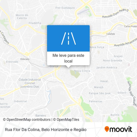 Rua Flor Da Colina mapa