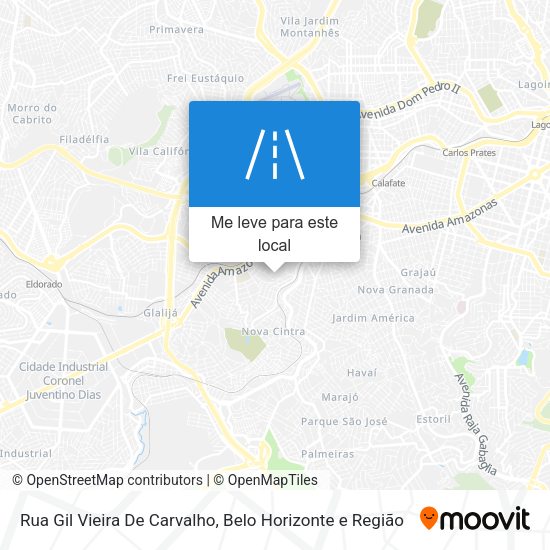 Rua Gil Vieira De Carvalho mapa