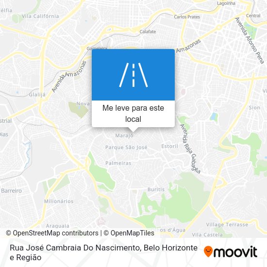 Rua José Cambraia Do Nascimento mapa