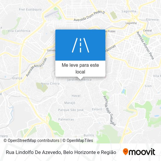 Rua Lindolfo De Azevedo mapa