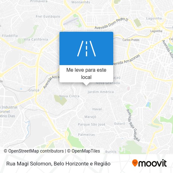 Rua Magi Solomon mapa