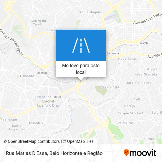 Rua Matias D'Essa mapa