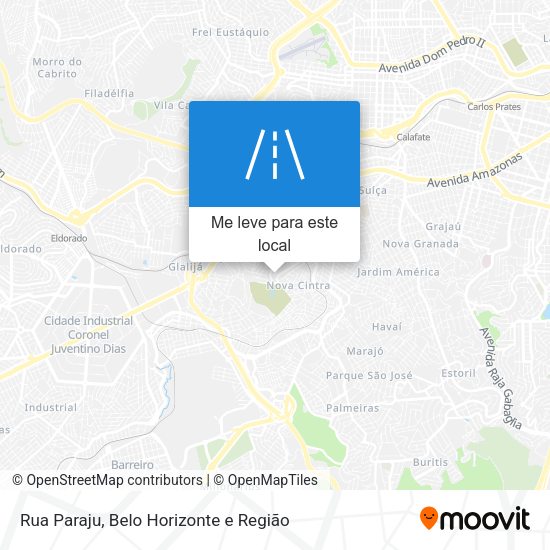 Rua Paraju mapa